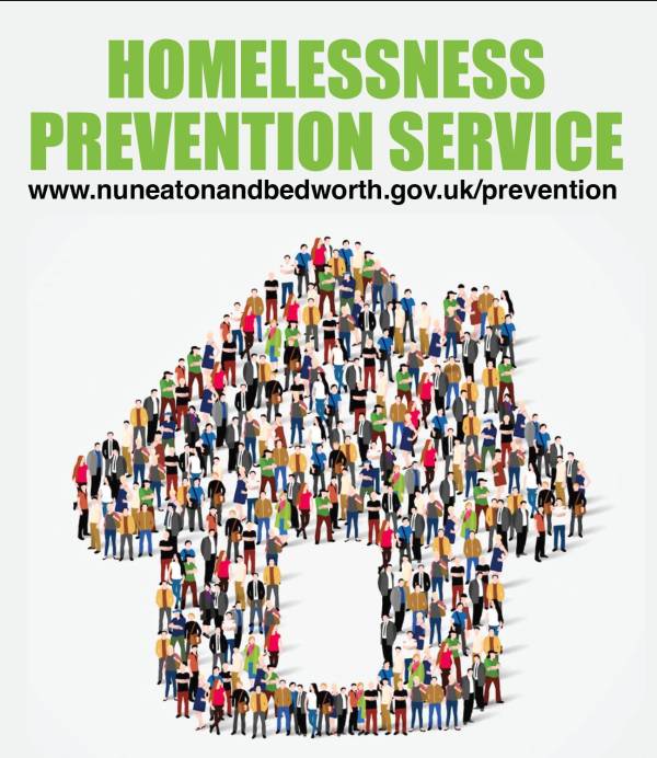 Homelessness prevention  service poster