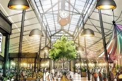 Artist impression of the revamped Bedworth Market