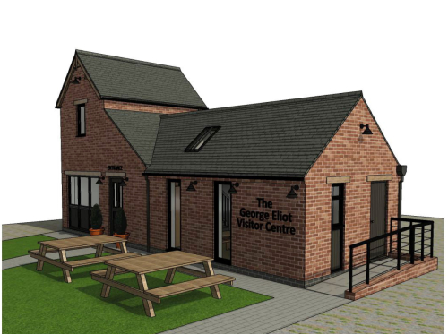 George Eliot Visitor Centre computer generated image