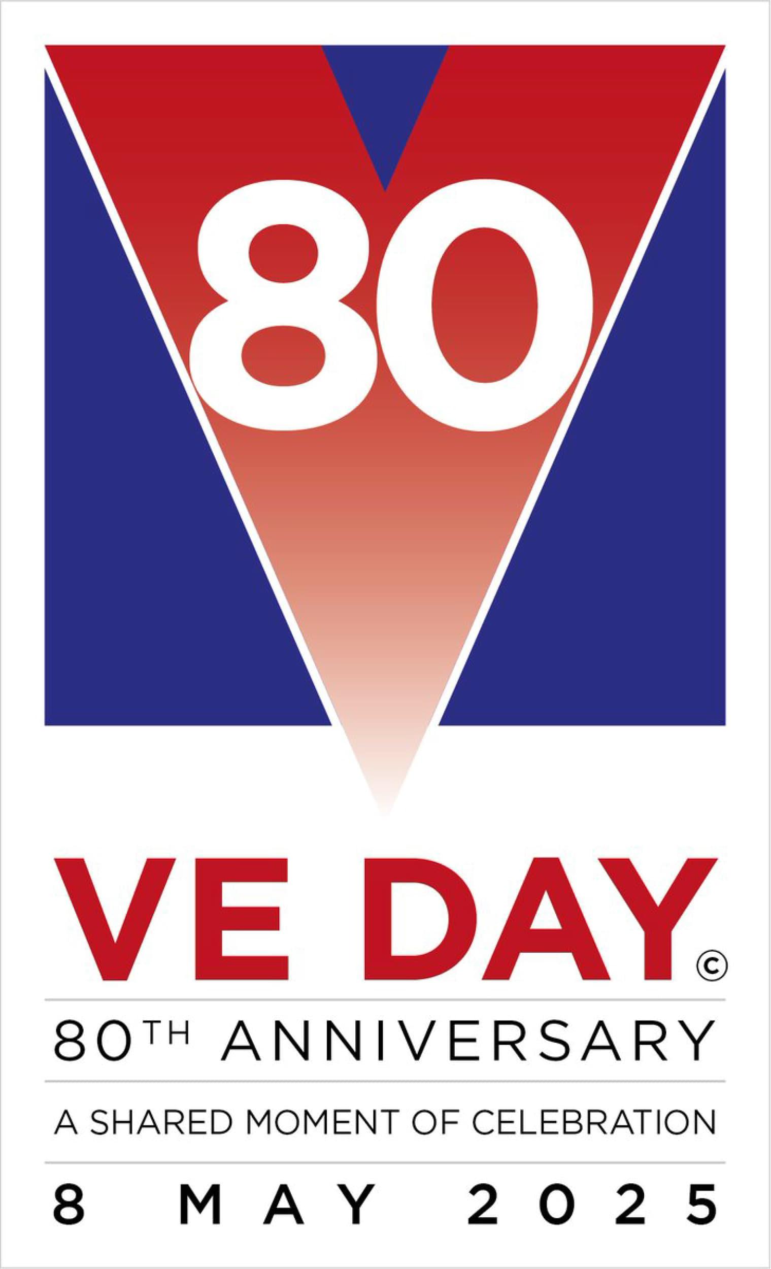 VE Day 80 poster