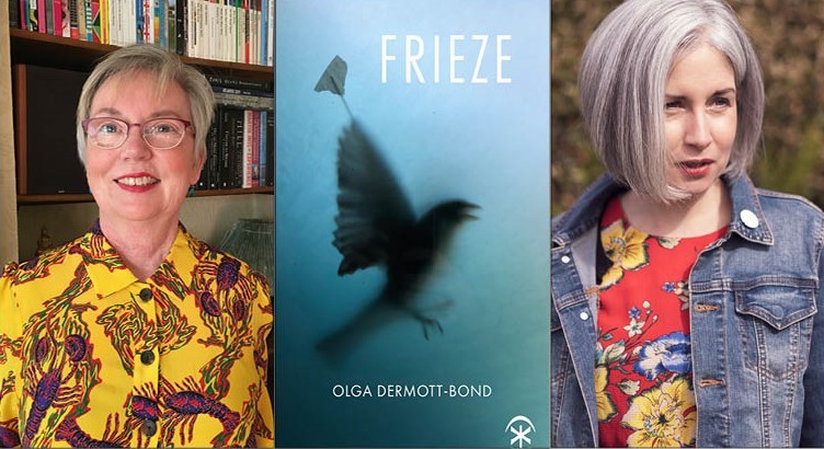 Poet Olga Dermott-Bond alongside regular Poetry Spa host, Roz Goddard