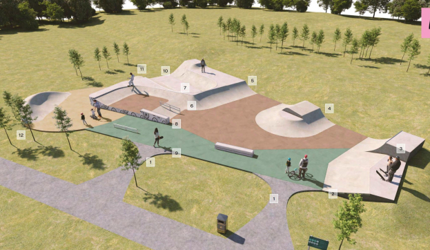 Skatepark digital visualisation