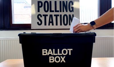 Elector casting vote