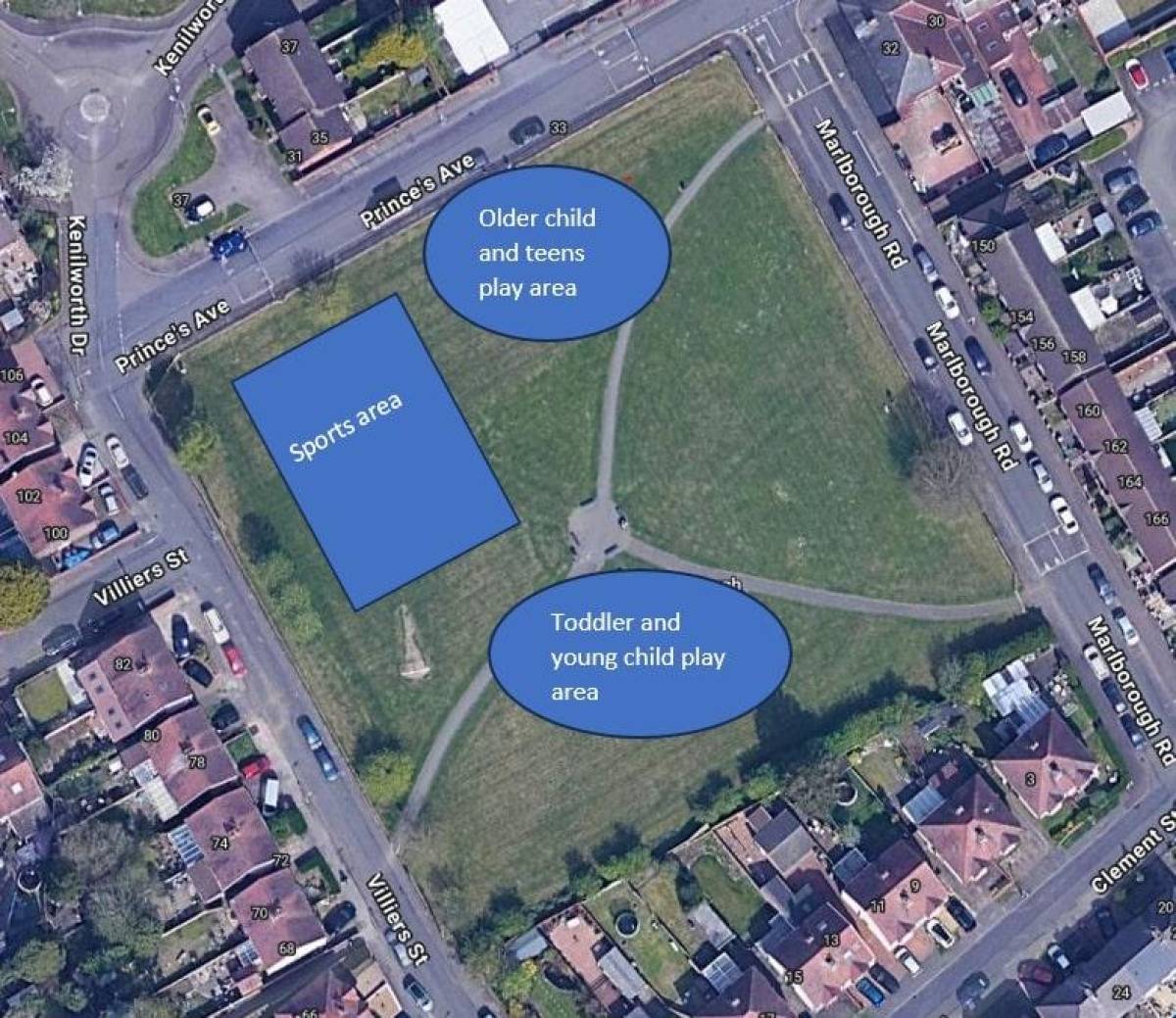 Marlborough Road recreation ground Consultation Nuneaton and