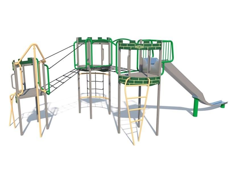 Picture of replacement for wooden play fort at Bailey Park